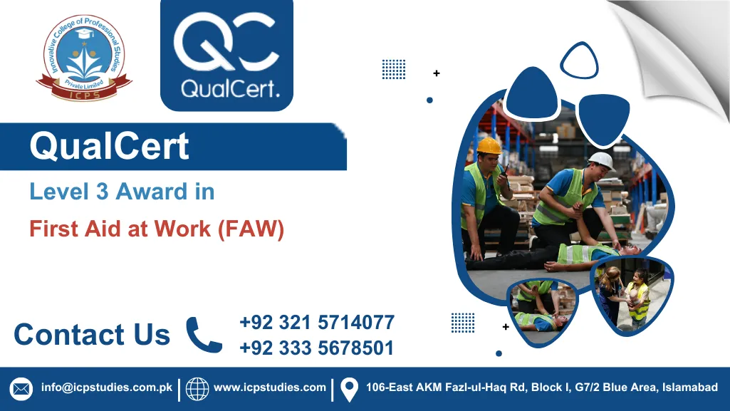 QualCert Level 3 Award in First Aid at Work (FAW)