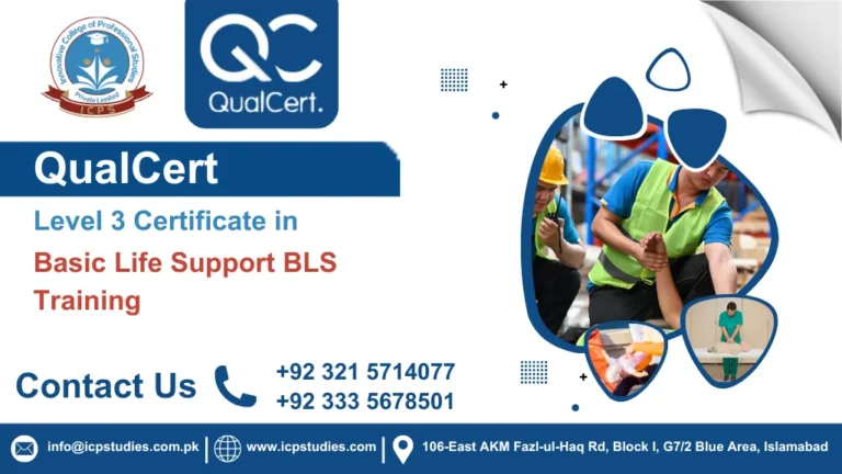 QualCert Level 3 Certificate in Basic Life Support BLS Training