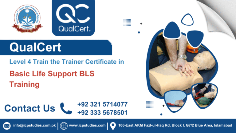 QualCert Level 4 Train the Trainer Certificate in Basic Life Support BLS Training