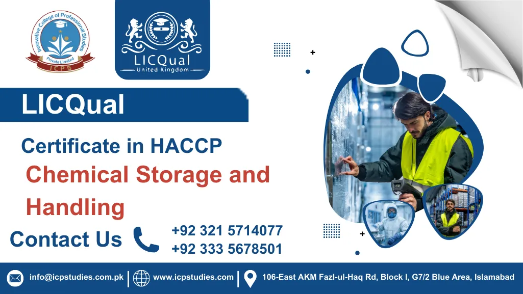 LICQual Certificate in HACCP Chemical Storage and Handling