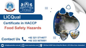 LICQual Certificate in HACCP Food Safety Hazards