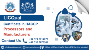 LICQual Certificate in HACCP for Processors and Manufacturers