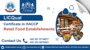 LICQual Certificate in HACCP for Retail Food Establishments