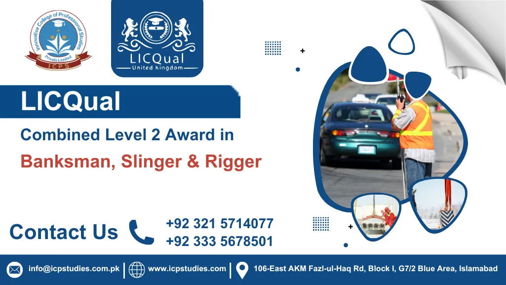 LICQual Combined Level 2 Award in Banksman, Slinger & Rigger