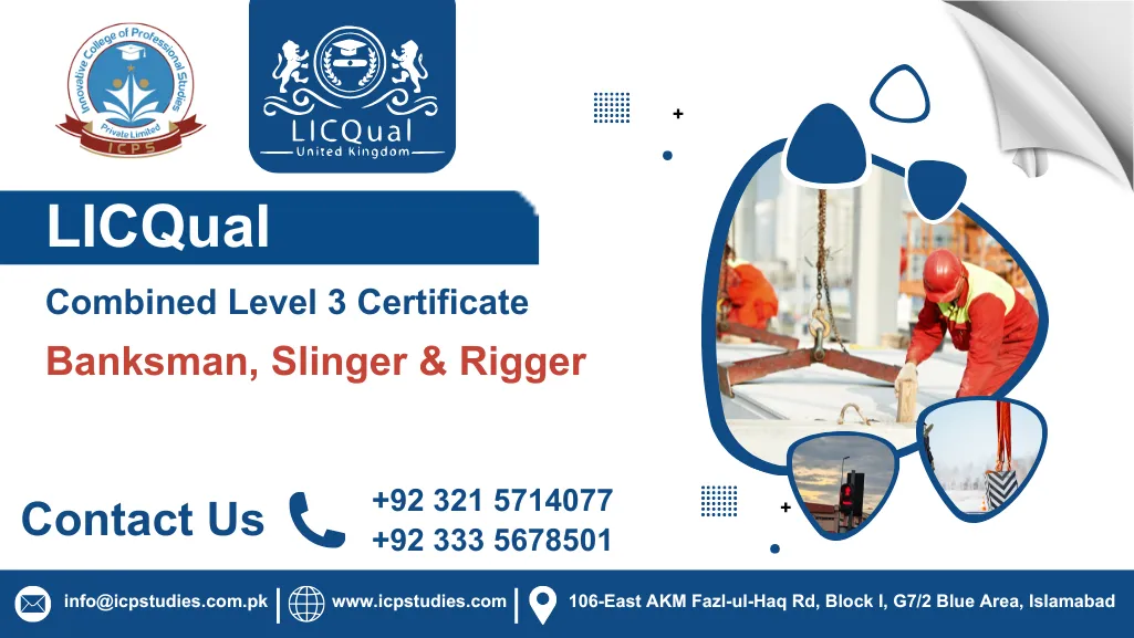 LICQual Combined Level 3 Certificate in Banksman, Slinger & Rigger
