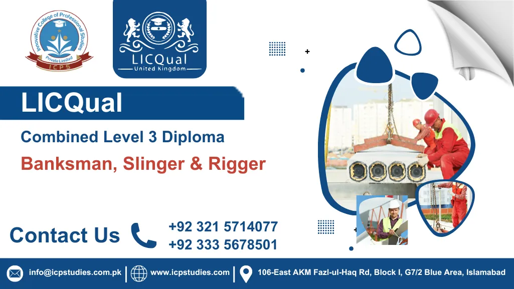 LICQual Combined Level 3 Diploma in Banksman, Slinger & Rigger