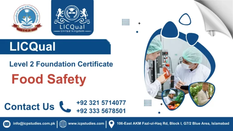 LICQual Level 2 Foundation Certificate in Food Safety