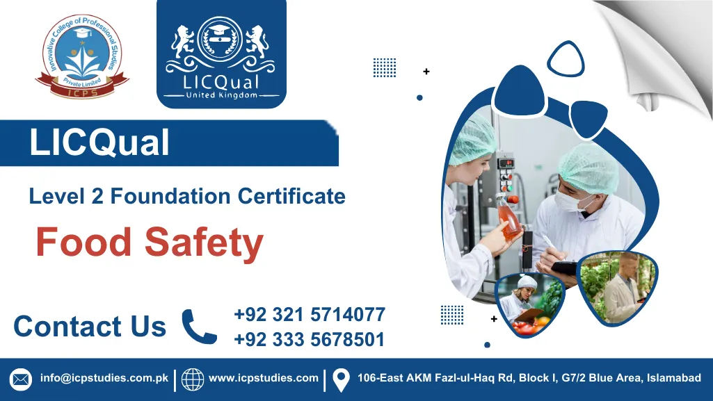 LICQual Level 2 Foundation Certificate in Food Safety