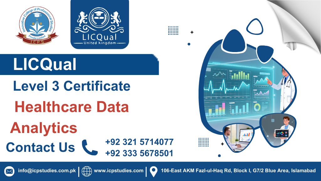 LICQual Level 3 Certificate in Healthcare Data Analytics