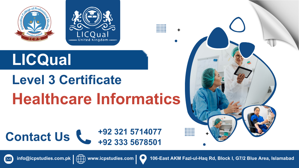 LICQual Level 3 Certificate in Healthcare Informatics