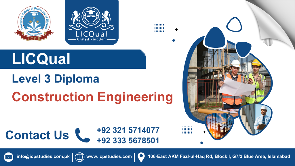 LICQual Level 3 Diploma in Construction Engineering
