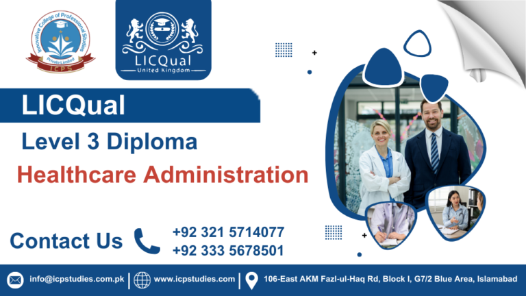 LICQual Level 3 Diploma in Healthcare Administration