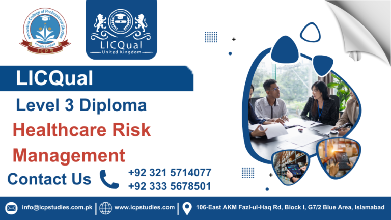 LICQual Level 3 Diploma in Healthcare Risk Management