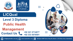 LICQual Level 3 Diploma in Public Health Management