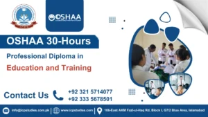 OSHAA 30-Hours Professional Diploma in Education and Training