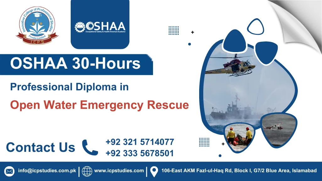 OSHAA 30-Hours Professional Diploma in Open Water Emergency Rescue