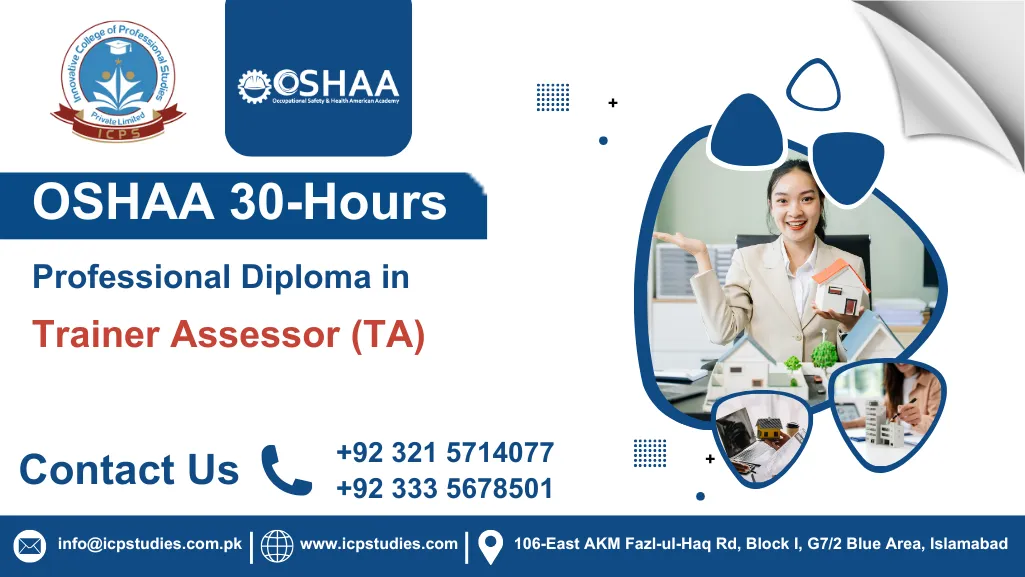 OSHAA 30-Hours Professional Diploma in Trainer Assessor (TA)
