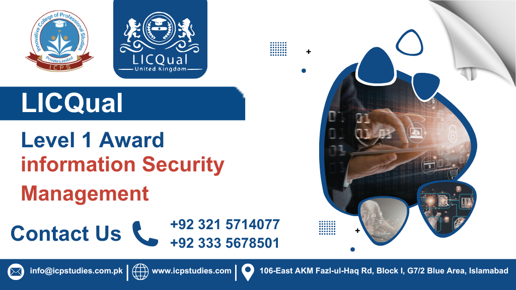 LICQual Level 1 Award in information Security Management