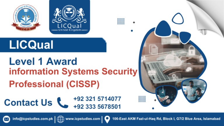 LICQual Level 1 Award in information Systems Security Professional (CISSP)