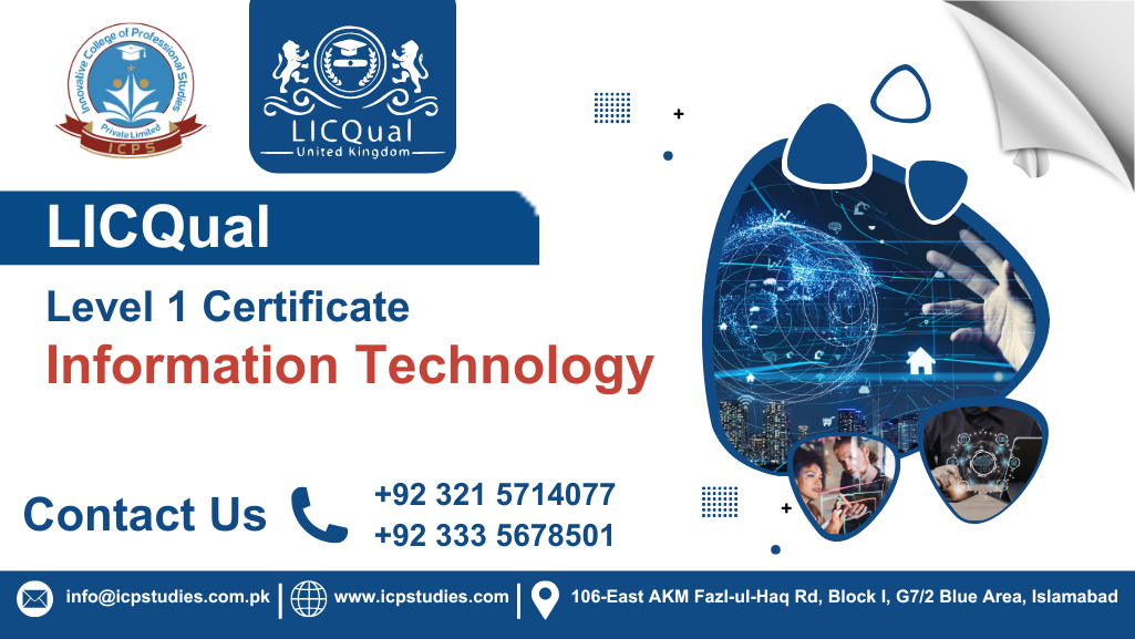 LICQual Level 1 Certificate in Information Technology