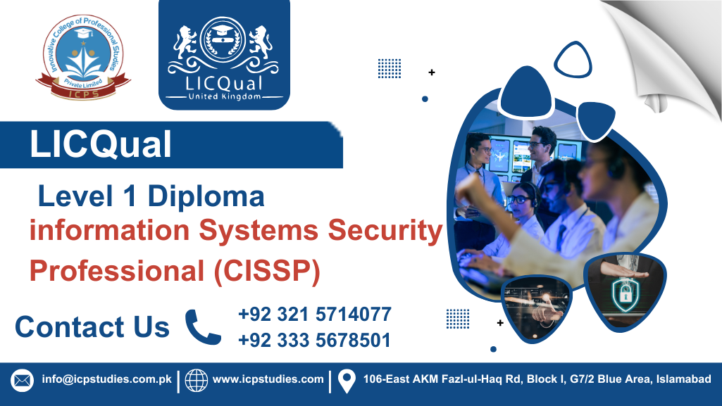 LICQual Level 1 Diploma in Certified Information Systems Security Professional (CISSP)