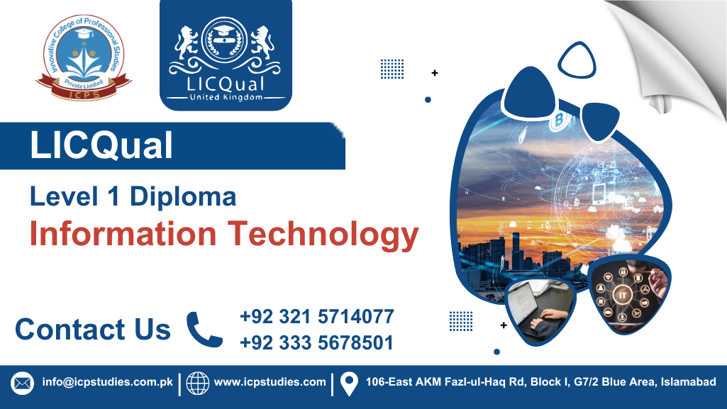 LICQual Level 1 Diploma in Information Technology