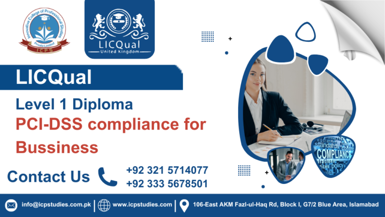LICQual Level 1 Diploma in PCI-DSS compliance for Bussiness