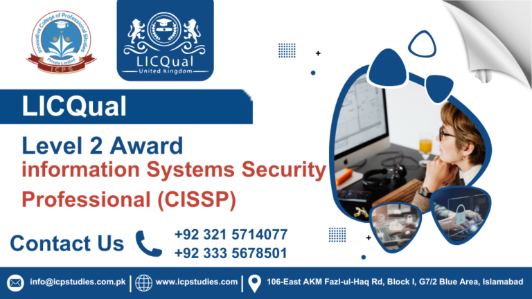 LICQual Level 2 Award in information Systems Security Professional (CISSP)