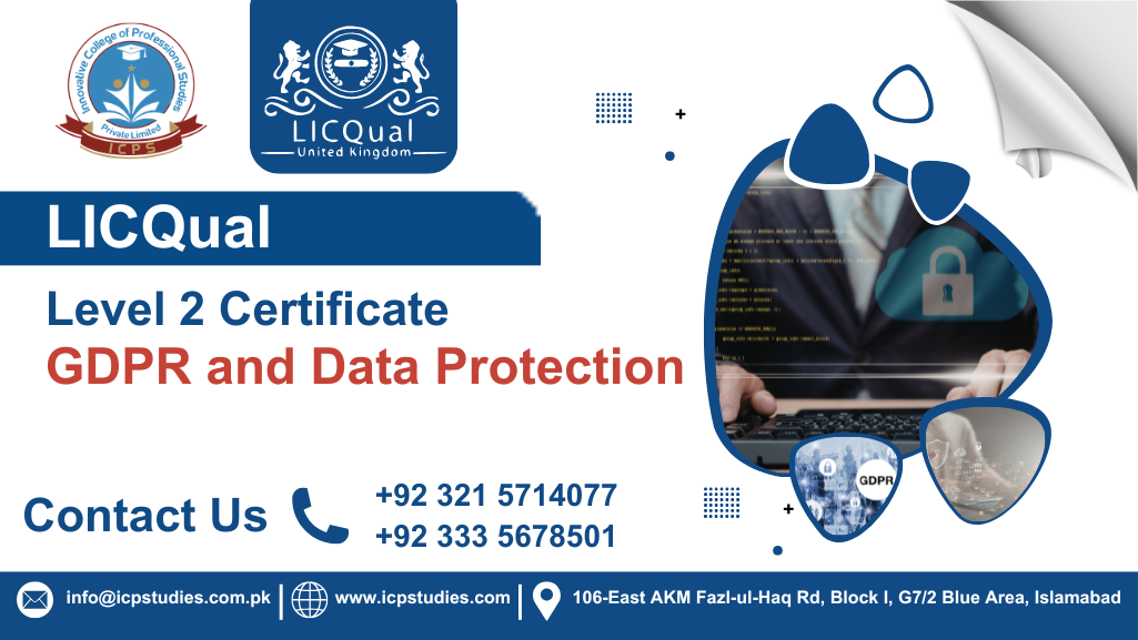 LICQual Level 2 Certificate in GDPR and Data Protection