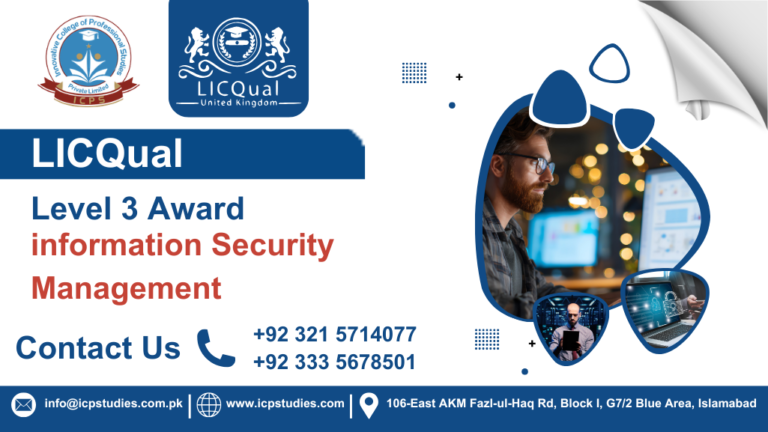 LICQual Level 3 Award in information Security Management