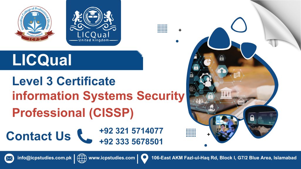 LICQual Level 3 Certificate in Certified Information Systems Security Professional (CISSP)