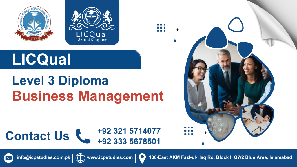LICQual Level 3 Diploma in Business Management