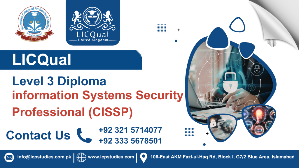 LICQual Level 3 Diploma in Certified Information Systems Security Professional (CISSP)