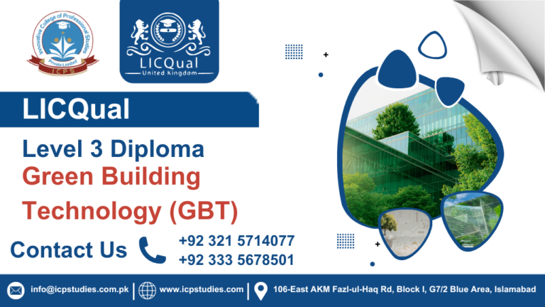 LICQual Level 3 Diploma in Green Building Technology (GBT)