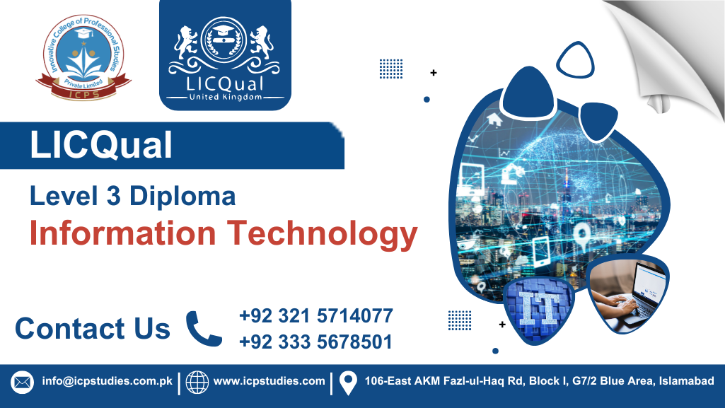 LICQual Level 3 Diploma in Information Technology