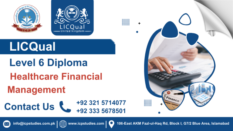 LICQual Level 6 Diploma in Healthcare Financial Management 