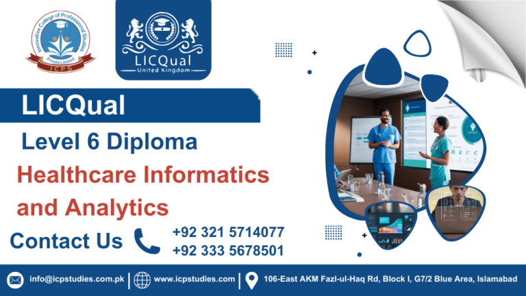 LICQual Level 6 Diploma in Healthcare Informatics and Analytics
