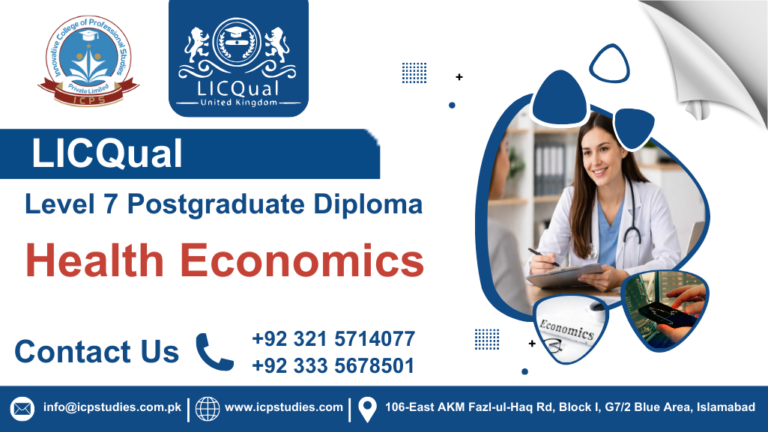 LICQual Level 7 Postgraduate Diploma in Health Economics