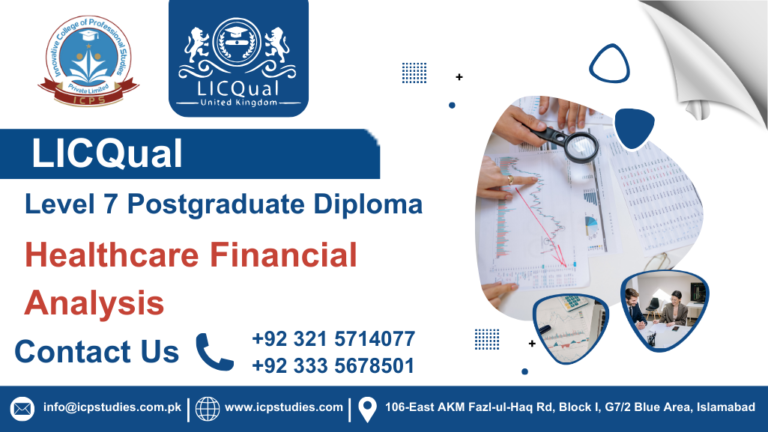 LICQual Level 7 Postgraduate Diploma in Healthcare Financial Analysis