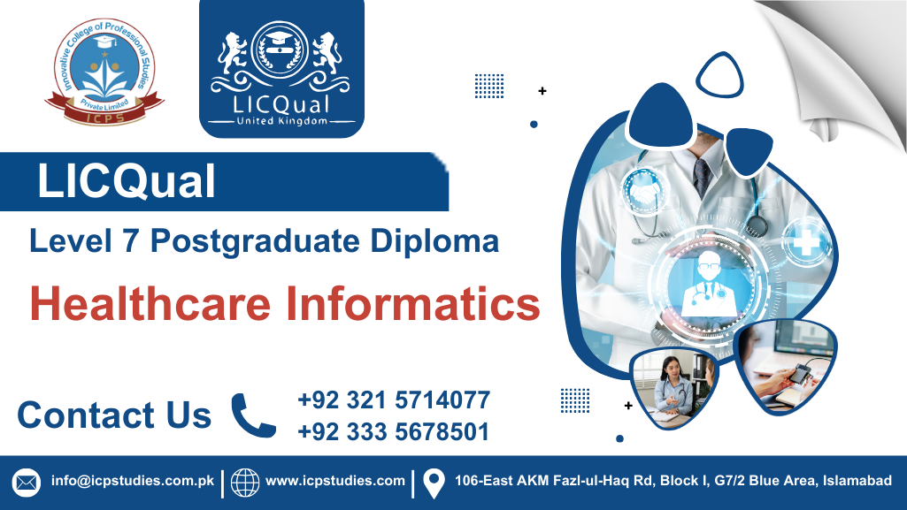 LICQual Level 7 Postgraduate Diploma in Healthcare Informatics