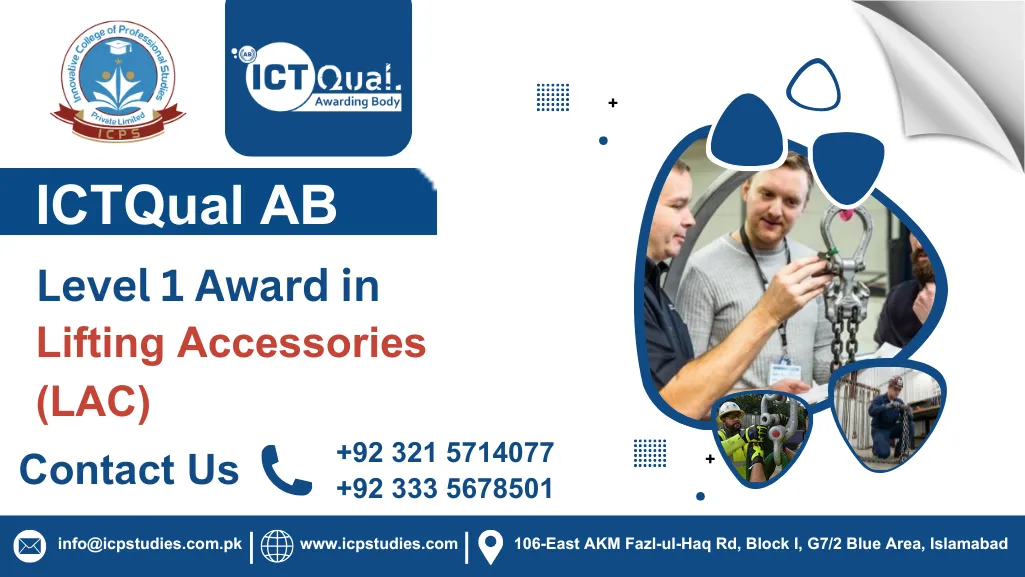 ICTQual AB Level 1 Award in Lifting Accessories (LAC)
