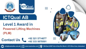 ICTQual AB Level 1 Award in Powered Lifting Machines (PLM)