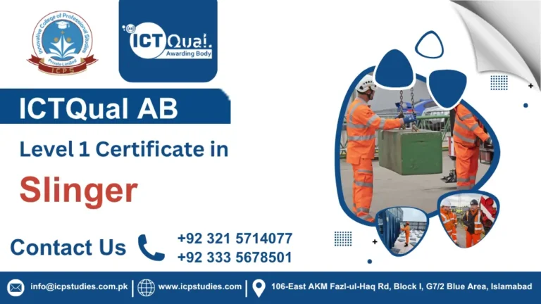 ICTQual AB Level 1 Certificate in Slinger