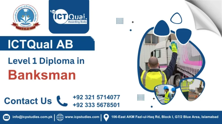 ICTQual AB Level 1 Diploma in Banksman