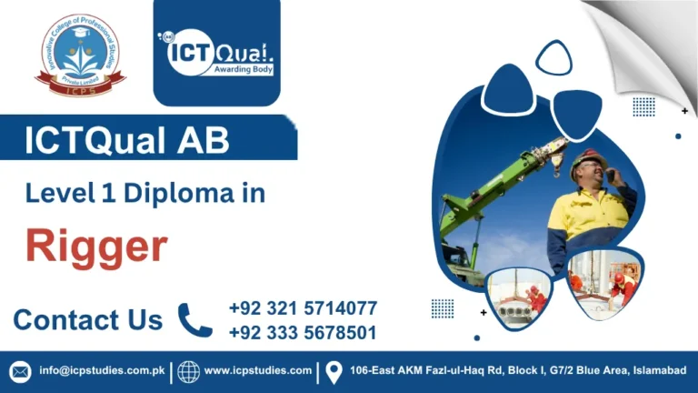 ICTQual AB Level 1 Diploma in Rigger