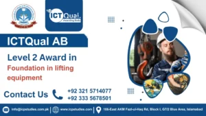 ICTQual AB Level 2 Award in Foundation in lifting equipment