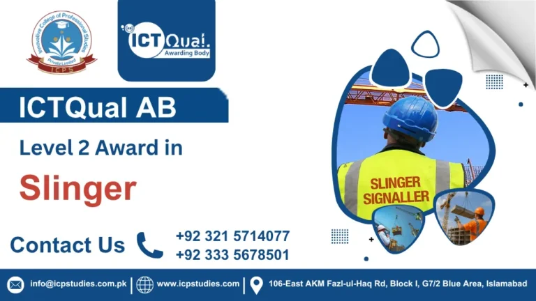 ICTQual AB Level 2 Award in Slinger