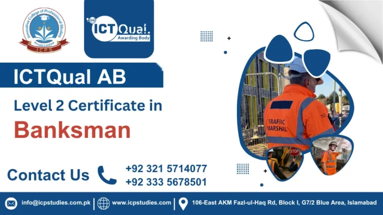 ICTQual AB Level 2 Certificate in Banksman