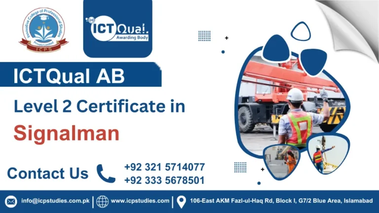 ICTQual AB Level 2 Certificate in Signalman