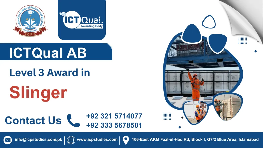 ICTQual AB Level 3 Award in Slinger